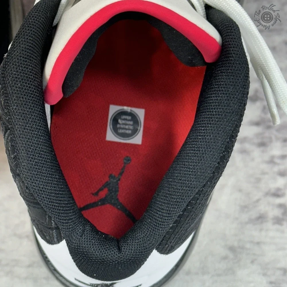 NWT‎ No Box Air Jordan 38 Fundamental Basketball Shoes White Black Sz 11 DZ3356